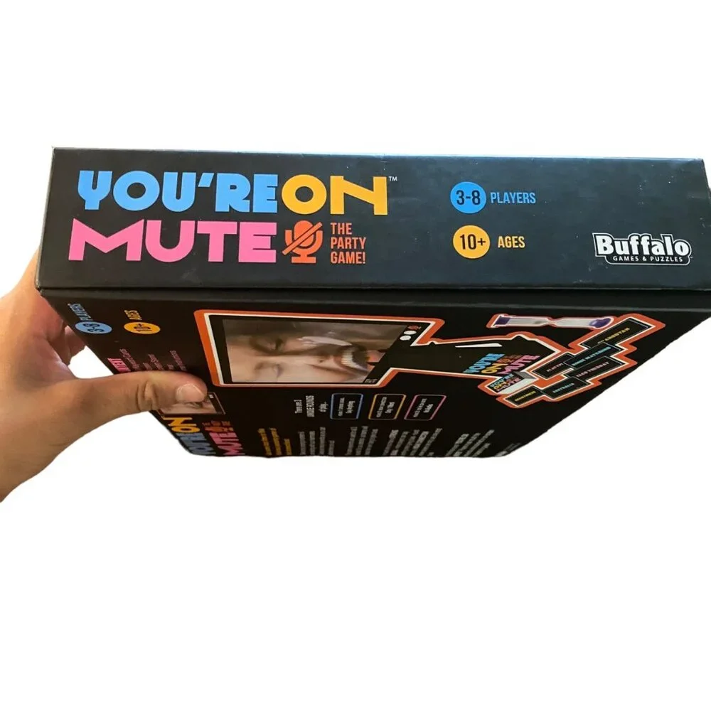 You're On Mute The Party Game By Buffalo Games Ages 10+ For 3-8 Players NEW NWOT